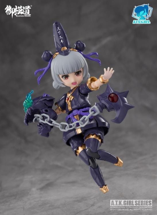 A.T.K. Girl Black and White Impermanence Set of 2 Figures (Collection Card Ver.) 1/12 Scale Model Kit