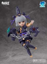 A.T.K. Girl Black and White Impermanence Set of 2 Figures (Collection Card Ver.) 1/12 Scale Model Kit