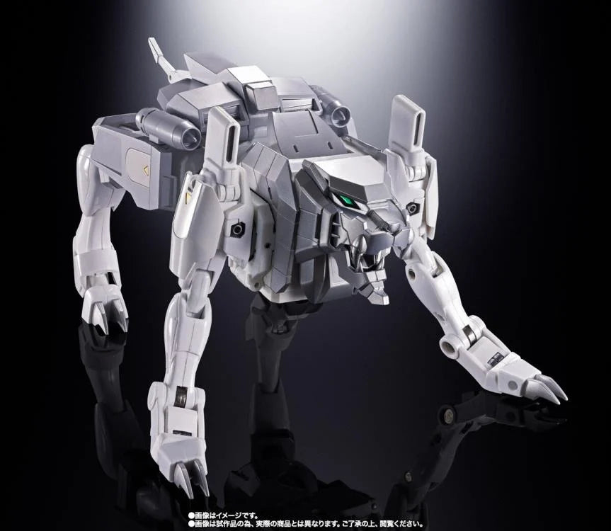 The King of Braves GaoGaiGar Final Soul of Chogokin GX-112 Repli-GaiGar & Option Set