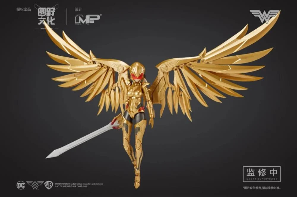 DC Comics DC-01 Wonder Woman (Classic Battle Suit & Golden Eagle Armor) 1/10 Scale Model Kit
