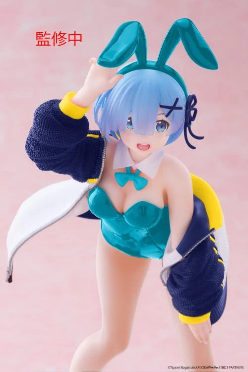 Re Zero Starting Life in Another World Rem (Jacket Bunny Ver.) Coreful Figure (Renewal Edition)