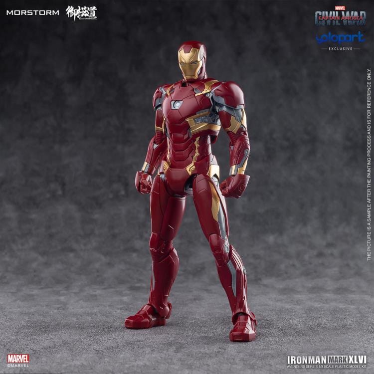 Captain America Civil War Iron Man Mark 46 Normal (Standard Version) 1/9 Scale Model Kit