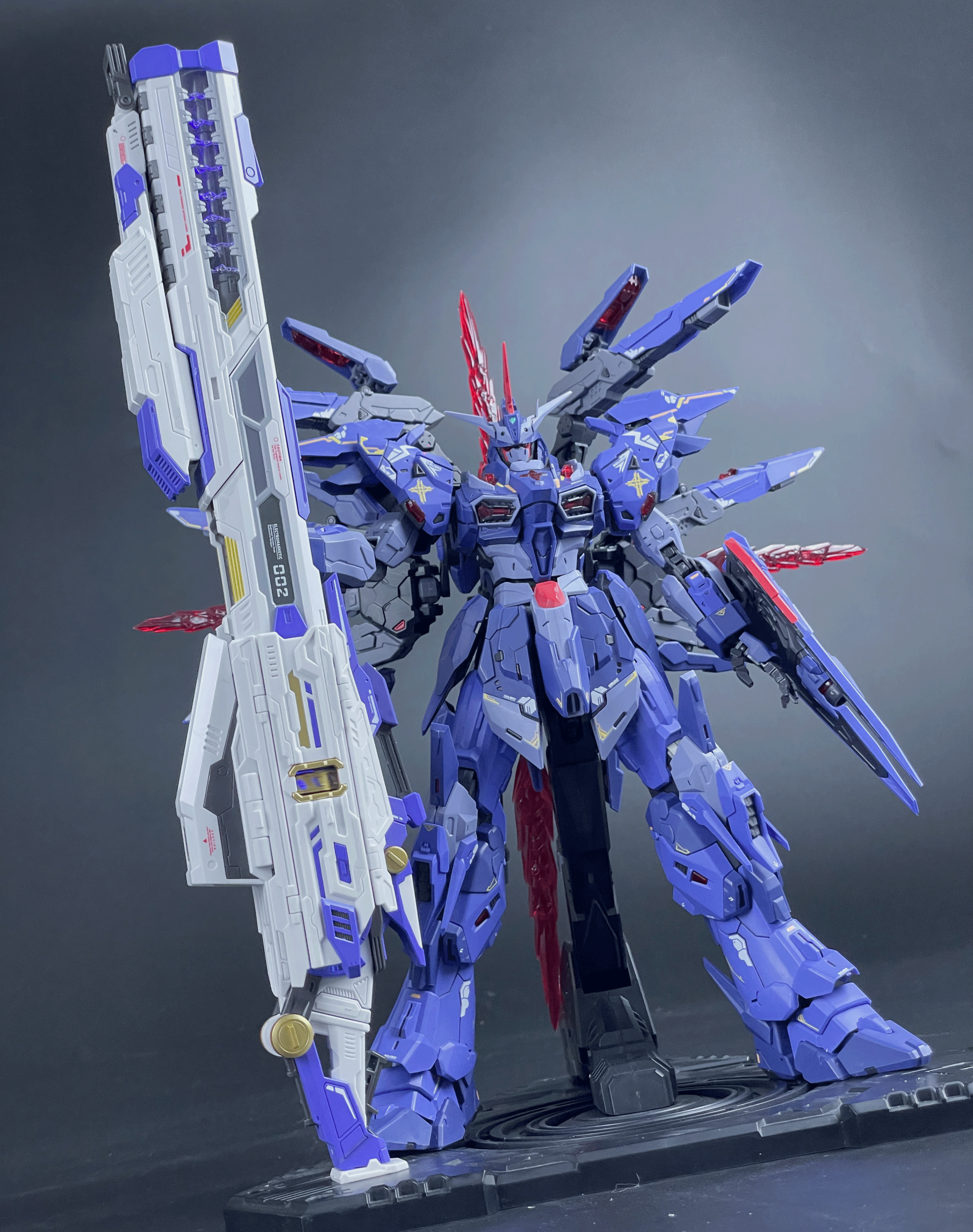 QianqiuShang Hyper Mega Bazooka Launcher Model Kit (Purple)