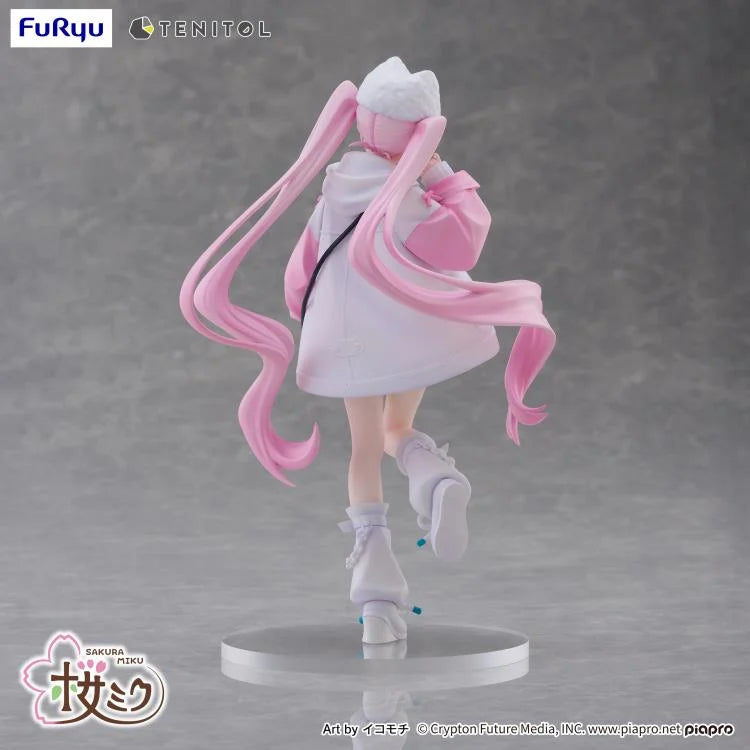 Vocaloid Tenitol Petit Sakura Miku (Cool Style) Figure