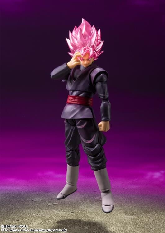 Dragon Ball Super S.H.Figuarts Goku Black Super Saiyan Rose
