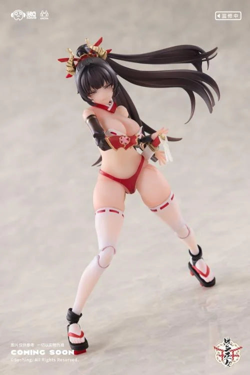 Combat Priestess Sakura Uefuji 1/12 Scale Action Figure (With Bonus)