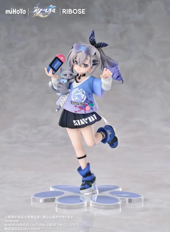 Honkai Star Rail Rise Up+ Chibi Cat Series Silver Wolf Figure