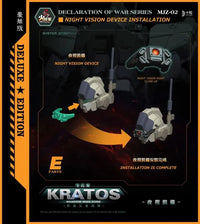 Declaration of War MJZ-02 Shadow War Zone (Deluxe Ver.) 1/100 Scale Action Figure