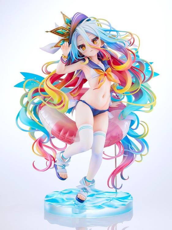 No Game No Life Shiro (Sailor-Style Swimsuit Ver.) 1/7 Scale Figure