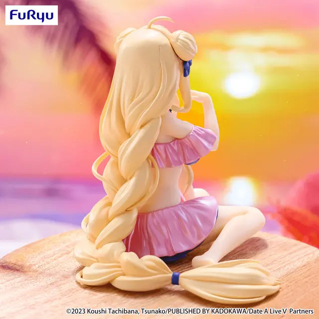 Date A Live V Mukuro Hoshimiya (Swimsuit Pastel Pink Ver.) Noodle Stopper Figure