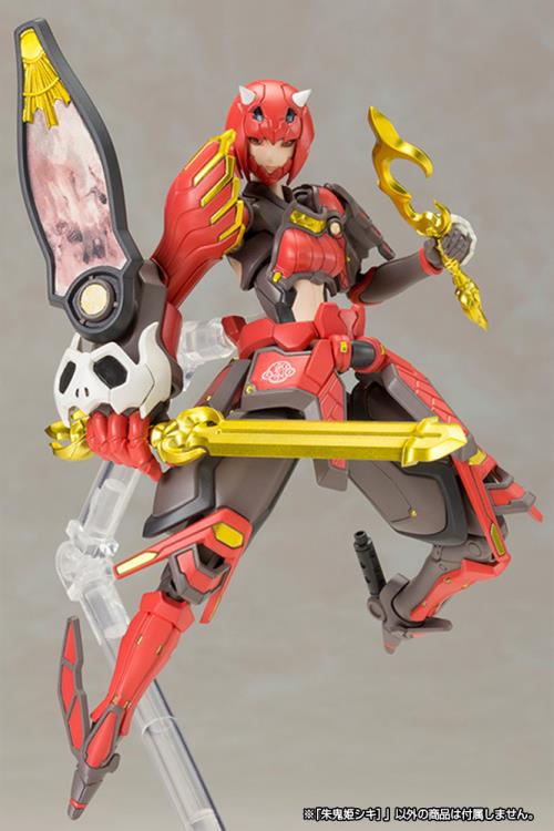 Phantasy Star Online 2 Vermillion Guardian Shiki 1/12 Scale Model Kit (Reissue)