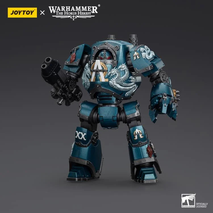 Warhammer The Horus Heresy Alpha Legion Contemptor Dreadnought with Gravis Plasma Cannon 1/18 Scale Action Figure