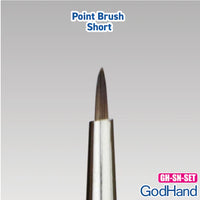 GodHand GH-EBRSP-SN-SET Brushwork Semi-PRO 4 Brushes Set