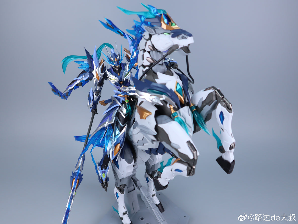 Legend of Star General MNP-XH05 Zhao Yun & White Dragon Horse Model Kit