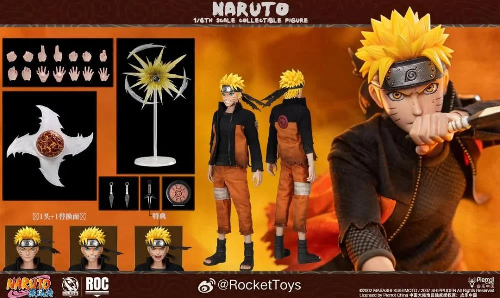 Naruto Shippuden Naruto Uzumaki (Damage Ver.) 1/6 Scale Figure (With Bonus)