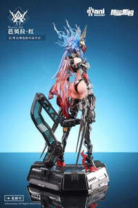 Thunderbolt Squad Barbera Red Mecha Girl (Nuclear Gold Reconstruction) 1/9 Scale Action Figure