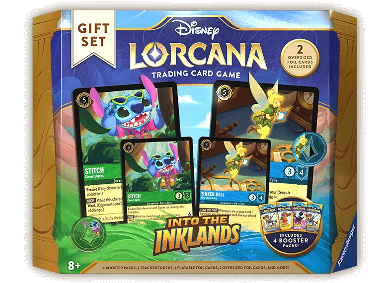 Disney Lorcana Trading Card Game Into the Inklands Gift Set