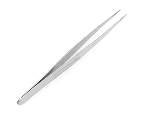 5 1/2" Straight Tweezers,SS, Carded