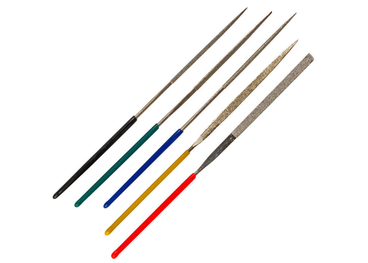 5pc Mini Diamond File Set, Carded