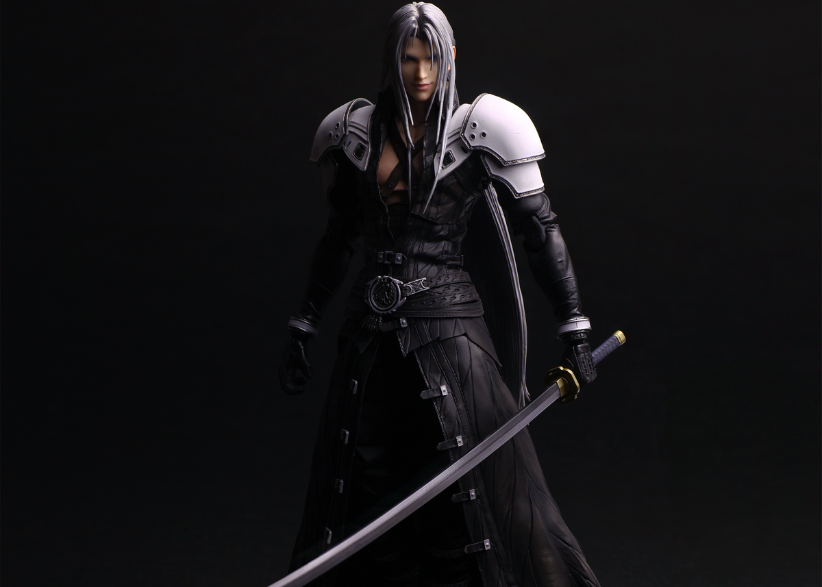 Final Fantasy VII Rebirth Play Arts Shin Sephiroth figure