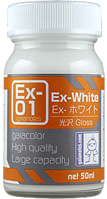 Gaia EX Color Ex-01 Gloss EX-White 50ML