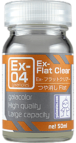 Gaia EX Color Ex-04 Matte EX-Flat Clear 50ML – USA Gundam Store