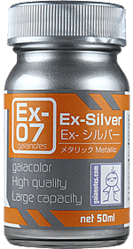 Gaia EX Color Ex-07 Metallic EX-Silver 50ML
