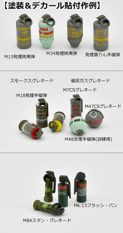TomyTec Little Armory 1/12 LD046 Grenade Set