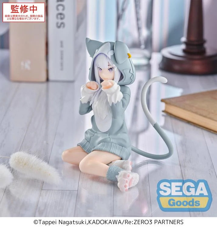 Re Zero Starting Life in Another World Yumemirize Emilia (Mofumofu Pack) Figure