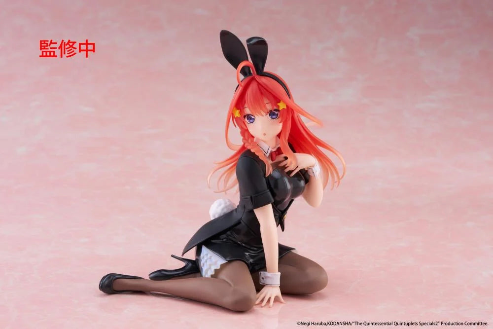 The Quintessential Quintuplets Desktop Cute Itsuki Nakano (Bunny Ver.) Figure