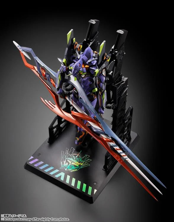 Rebuild of Evangelion Metal Build Evangelion 01 Test Type 01 (30th with the Spear of Gaius) Action Figure