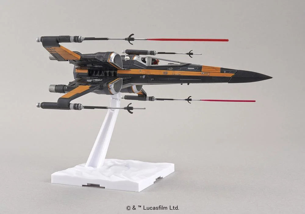 Star Wars Poe's X-Wing Fighter 1/72 Scale Model Kit