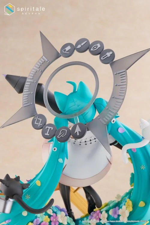 Hatsune Miku x Naoki Saito Spiritale My Figure Making! (The Painter Ver.) 1/7 Scale Figure