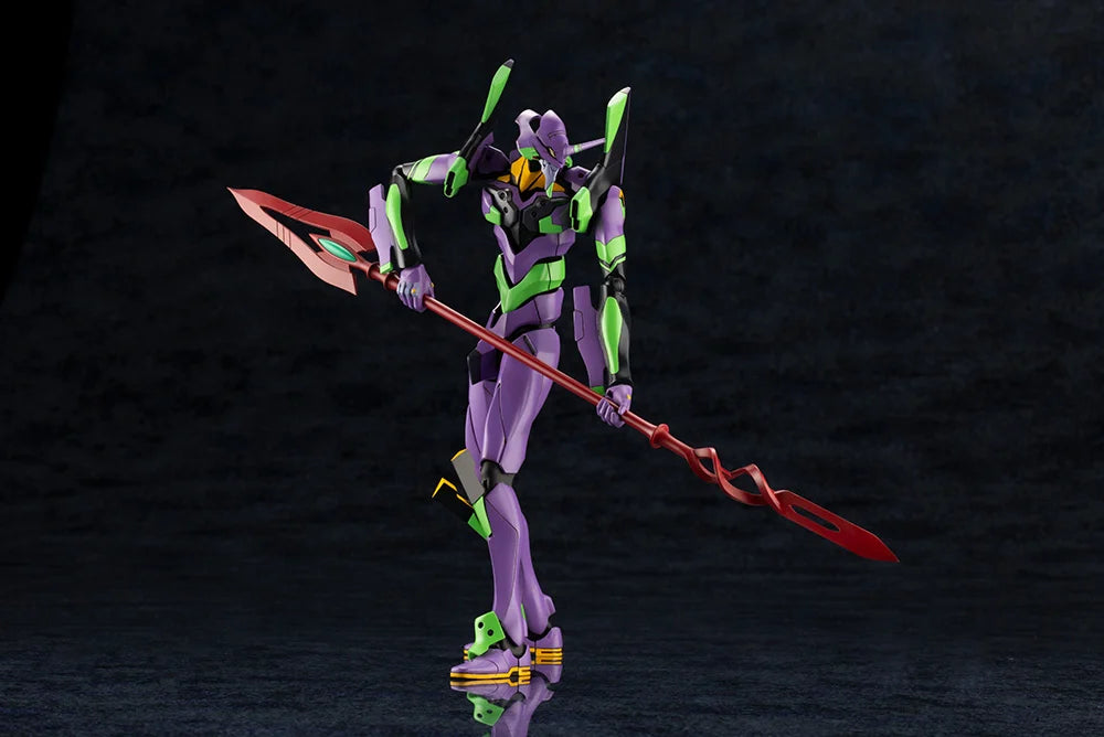 Rebuild of Evangelion EVA Unit-01 with Spear of Cassius Model Kit (Reissue)