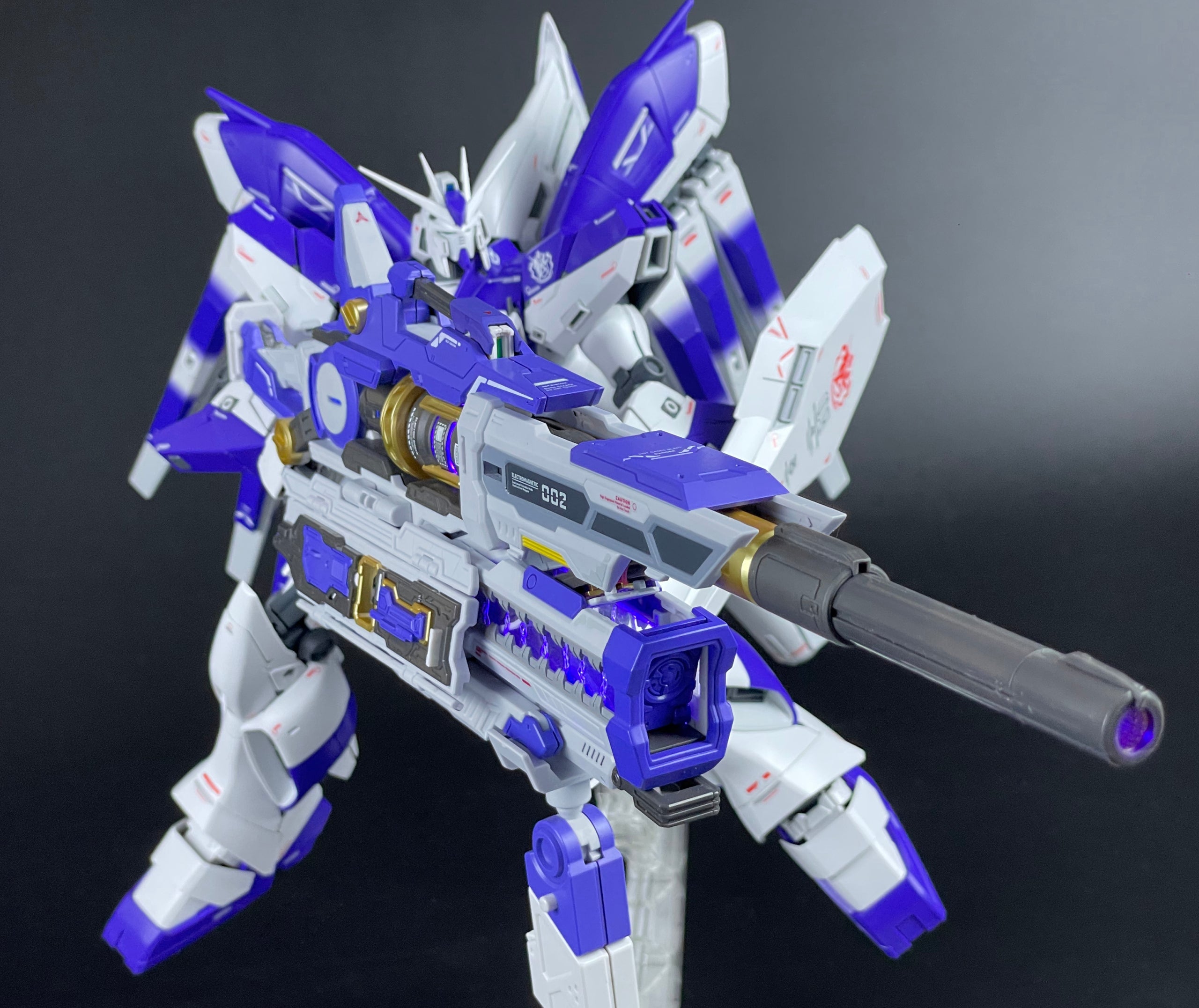 QianqiuShang Hyper Mega Bazooka Launcher Model Kit (Purple)