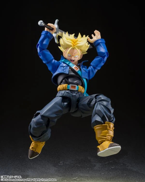 Dragon Ball Z S.H.Figuarts Super Saiyan Trunks (Boy from the Future) Action Figure
