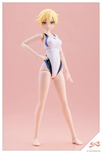 Sousai Shoujo Teien Rui Saotome (Touou High School Competitive Swimsuit) (Dreaming Style White Dolphin) 1/10 Scale Model Kit