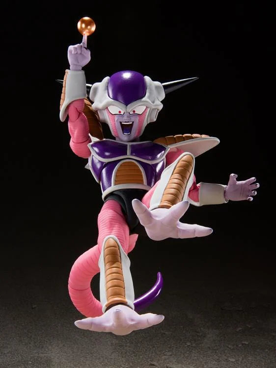 Dragon Ball Z S.H.Figuarts Frieza (First Form) Action Figure with Pod