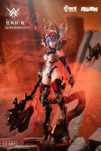 Thunderbolt Squad Barbera Red Mecha Girl (Nuclear Gold Reconstruction) 1/9 Scale Action Figure