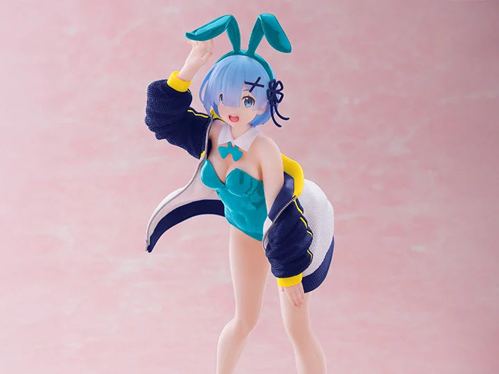 Re Zero Starting Life in Another World Rem (Jacket Bunny Ver.) Coreful Figure (Renewal Edition)