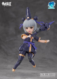 A.T.K. Girl Black and White Impermanence Set of 2 Figures (Collection Card Ver.) 1/12 Scale Model Kit