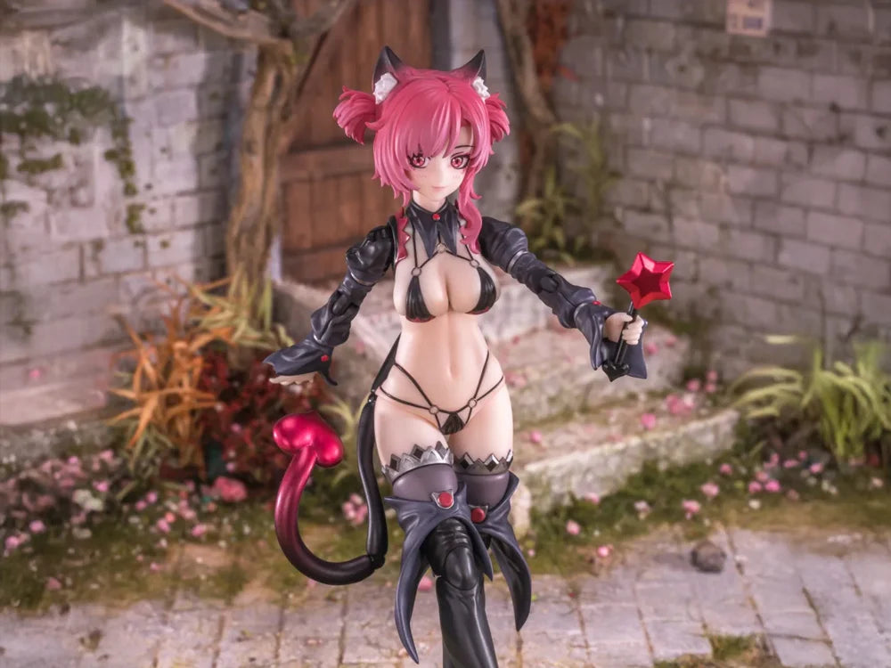 Witch of the Other World Apprentice Witch Hoshikawa Cat (Red Hair Ver.) 1/12 Scale Action Figure