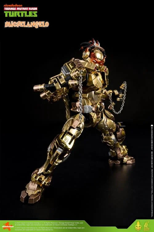 Teenage Mutant Ninja Turtles HB0092 Michelangelo (Golden Ver.) Action Figure
