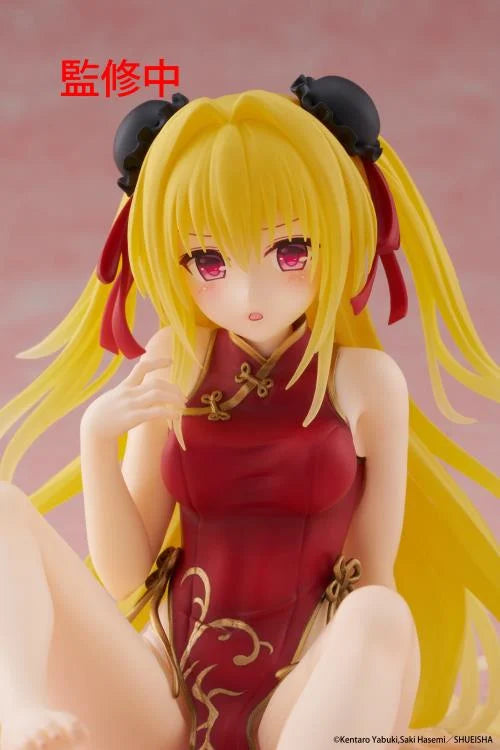 To Love-Ru Darkness Desktop Cute Golden Darkness (Chinese Dress Ver.) Figure