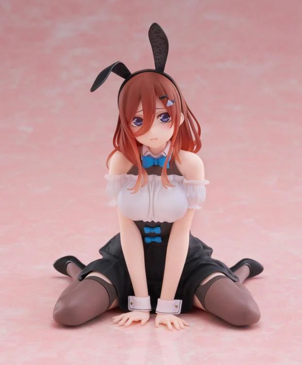 The Quintessential Quintuplets Desktop Cute Miku Nakano (Bunny Ver.) Figure