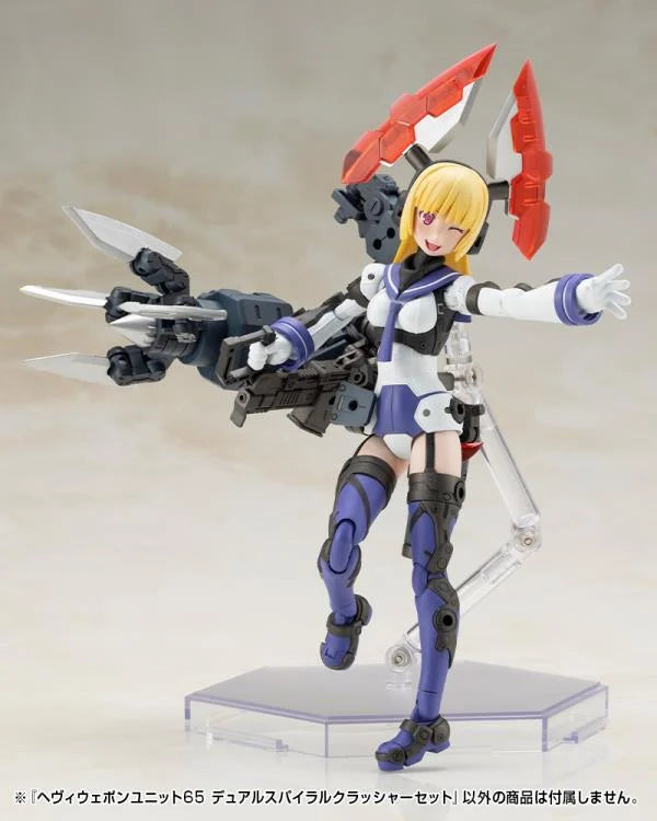 M.S.G. Modeling Support Goods Heavy Weapon Unit 65 Dual Spiral Crusher Set