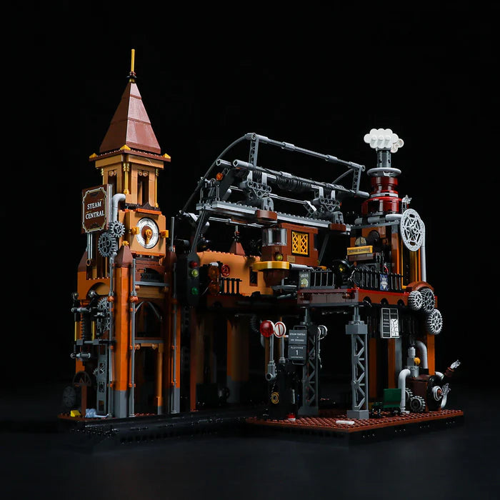 Funwhole F9007 Steampunk Train Station