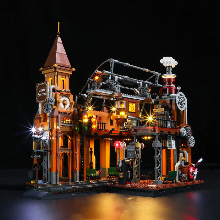 Funwhole F9007 Steampunk Train Station