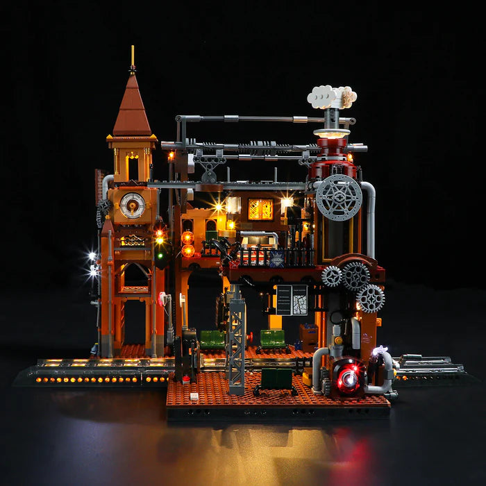 Funwhole F9007 Steampunk Train Station