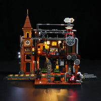Funwhole F9007 Steampunk Train Station